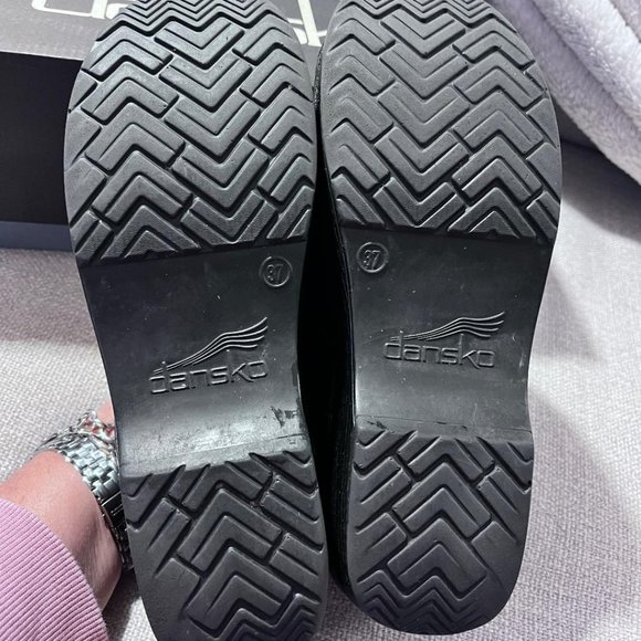 Women's Dansko Clogs, 37 (US 6.5 -7) Black - Picture 7 of 7